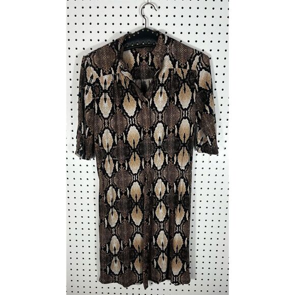 White House Black Market python print dress XS - Picture 1 of 5